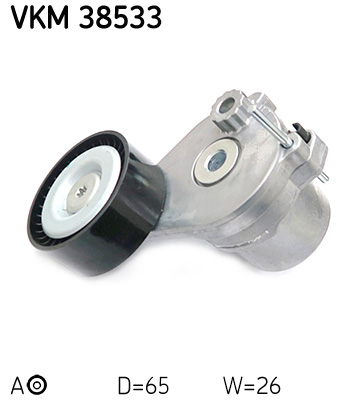 Belt Tensioner, V-ribbed belt - VKM 38533 SKF